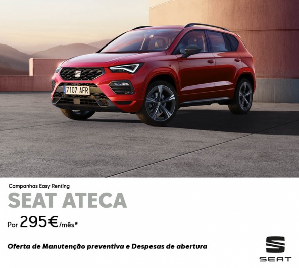 SEAT Ateca Easy Renting - 295€/Mês