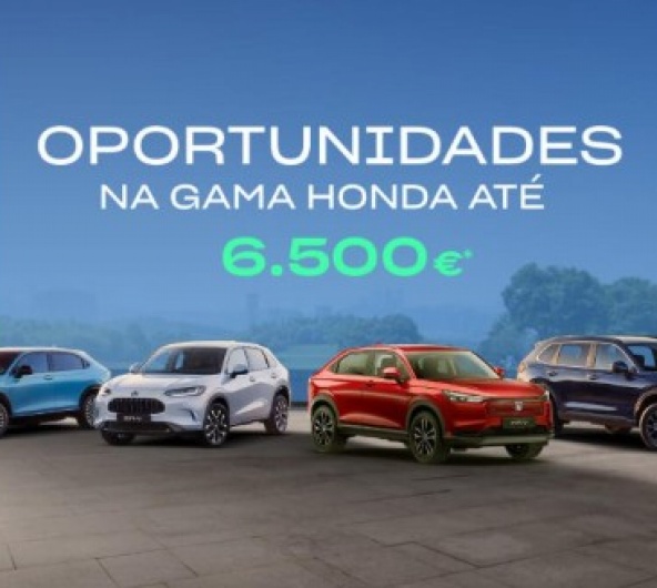 Oportunidades na Gama Honda at 6.500*