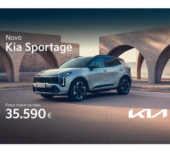 KIA Sportage Por 35.590� - Pre�o chave-na-m�o