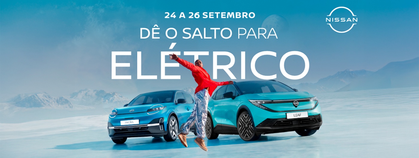D� o salto para o el�trico Nissan