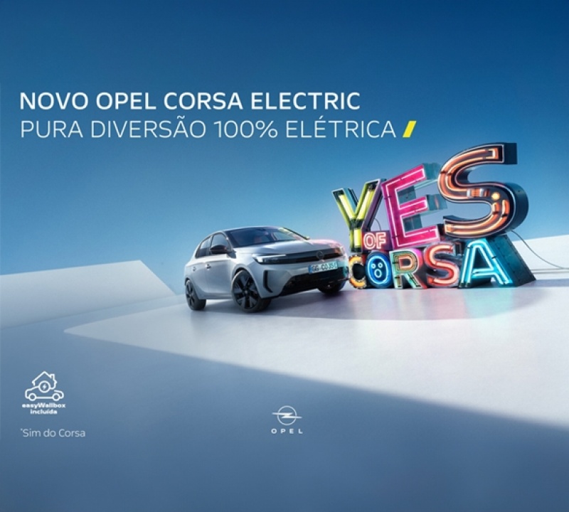 Novo Opel Corsa Electric - Desde 8€/dia