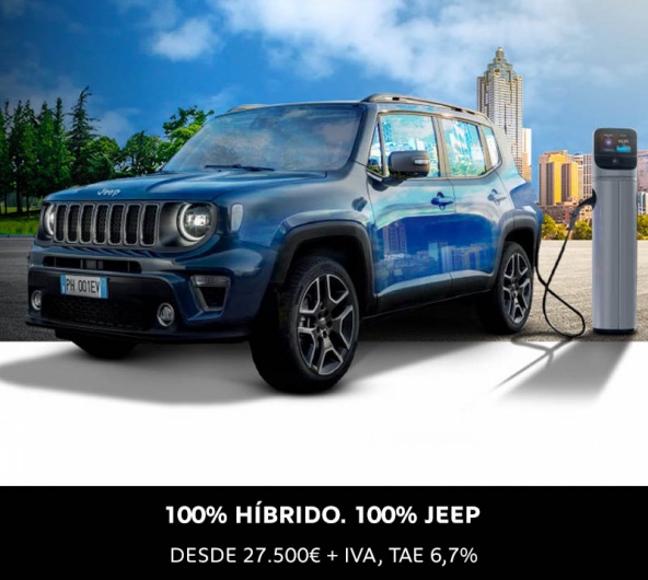 100% Híbrido. 100% Jeep 100% Híbrido. 100% Jeep