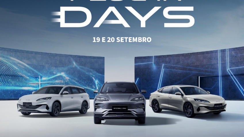 BYD convida a experimentar Super Hbridos Plug-in da marca e a conhecer a nova gama Seal 6 DM-i nos Plug-in Days