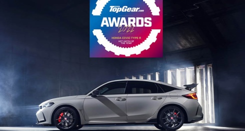 Honda Civic Type R premiado Carro do Ano nos TopGear Awards 2022