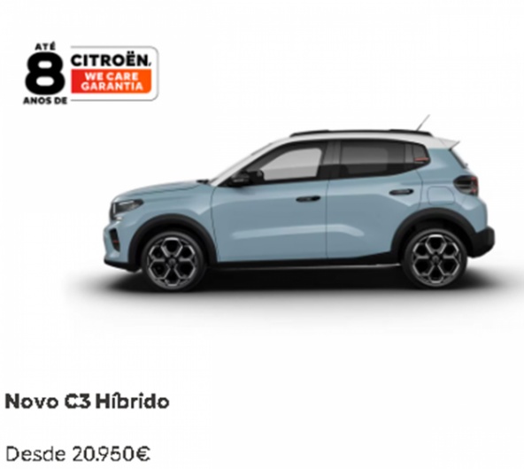 Novo C3 H�brido - Desde 20.950�