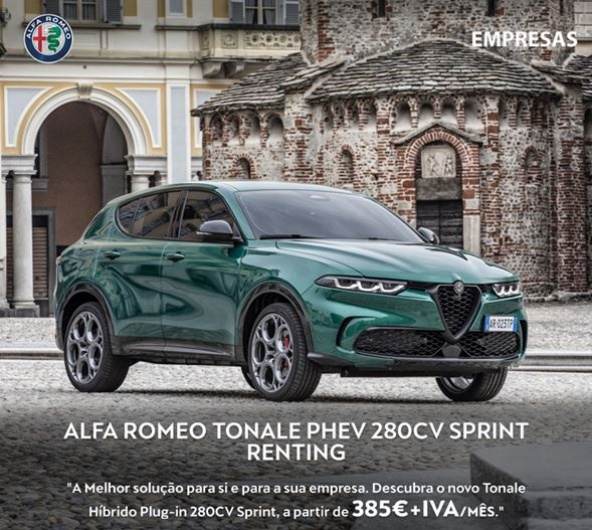 Alfa Romeo Tonale PHEV Renting Empresas