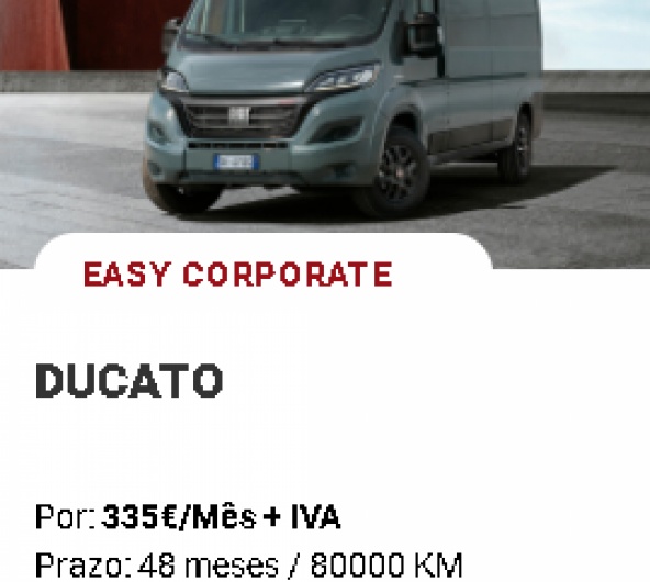 EASY CORPORATE DUCATO Por: 335�/M�s + IVA*