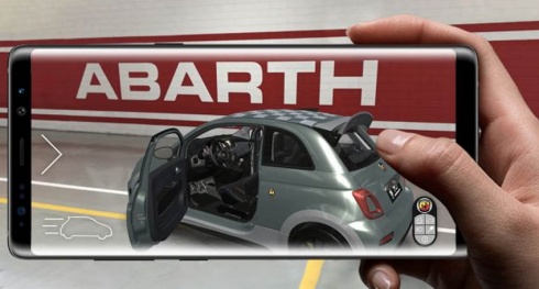 Novo Abarth 695 70° Anniversario: veja-o em pormenor, através da realidade aumentada Novo Abarth 695 70° Anniversario: veja-o em pormenor, através da realidade aumentada