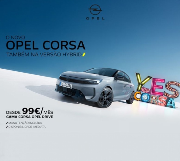 Opel Corsa Hybrid - Desde 99€/mês