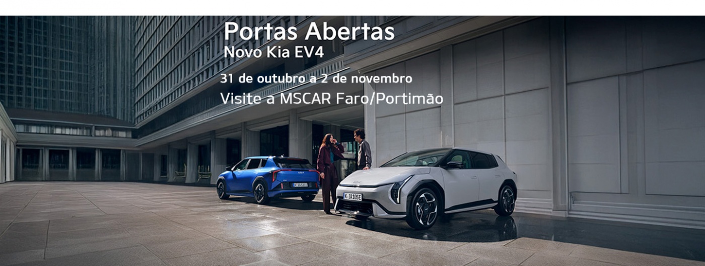 KIA EV4 Porta Abertas - 31 de Outubro a 2 de Novembro