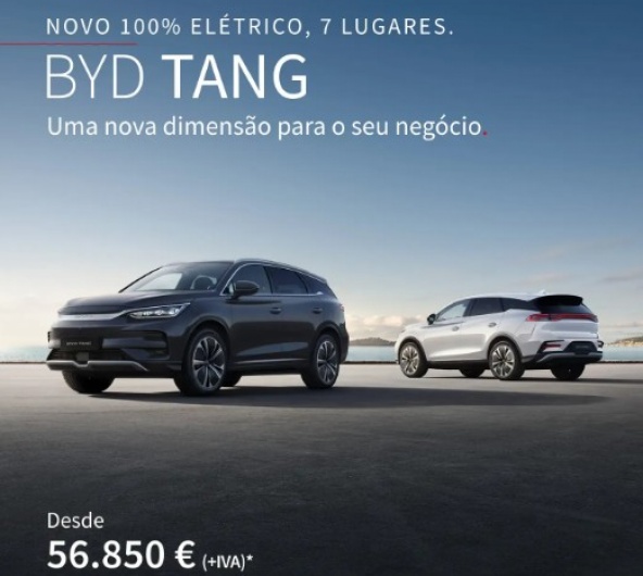 BYD Tang desde 56.850€ + IVA BYD Tang desde 56.850€ + IVA