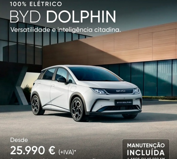 BYD DOLPHIN desde 25.990� +IVA *