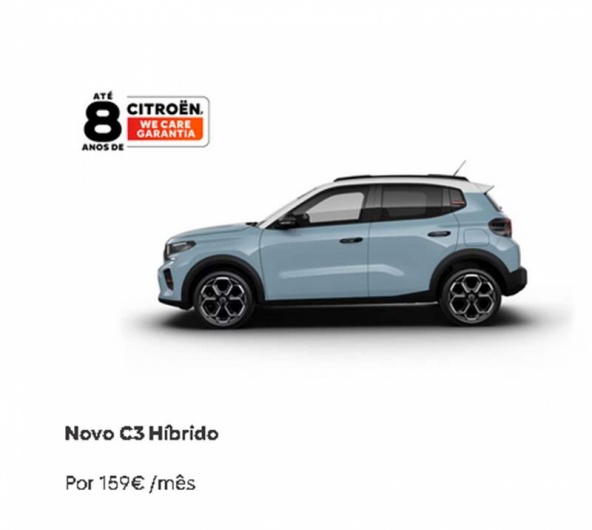 Novo C3 H�brido Por 159� /m�s *