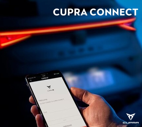 CUPRA CONNECT - Obtenha a App CUPRA CONNECT - Obtenha a App