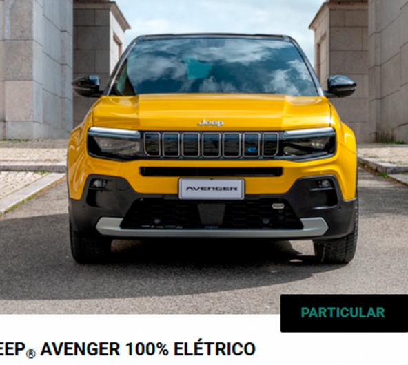 JEEP® AVENGER 100% ELÉTRICO  POR 199€ / Mês* JEEP® AVENGER 100% ELÉTRICO  POR 199€ / Mês*