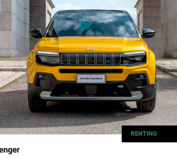 JEEP Avenger POR 199€/MÊS+IVA JEEP Avenger POR 199€/MÊS+IVA