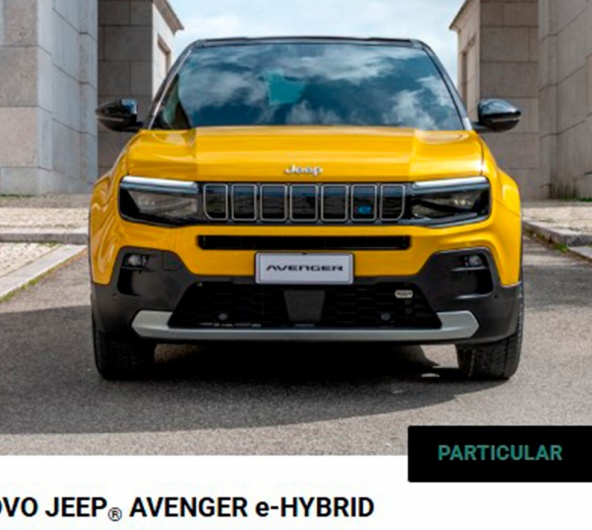 NOVO JEEP® AVENGER e-HYBRID Por 199€/ Mês NOVO JEEP® AVENGER e-HYBRID Por 199€/ Mês