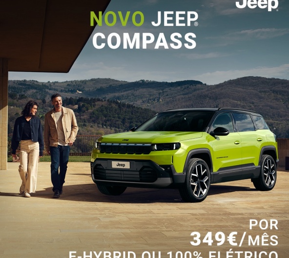 RENTING - NOVO JEEP COMPASS 100% ELTRICO desde 349 / Ms *