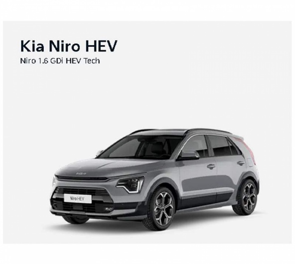 Kia Niro HEV Niro 1.6 GDi HEV Tech 329�/m�s