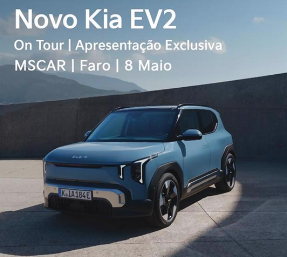 NOVO KIA EV2 | MSCAR Faro | 8 Maio