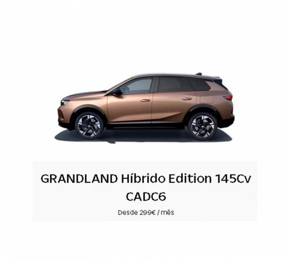 GRANDLAND H�brido Edition 145Cv CADC6 Desde 299� / m�s