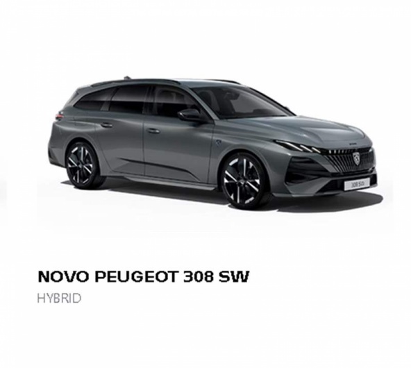 NOVO PEUGEOT 308 SW HYBRID  A partir de 30.795� ou  por 249�/m�s