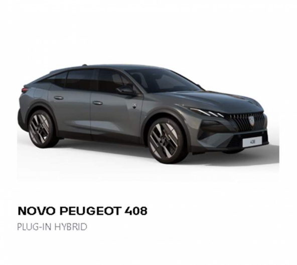 NOVO PEUGEOT 408 PLUG-IN HYBRID  A partir de 40.145� ou  por 375�/m�s