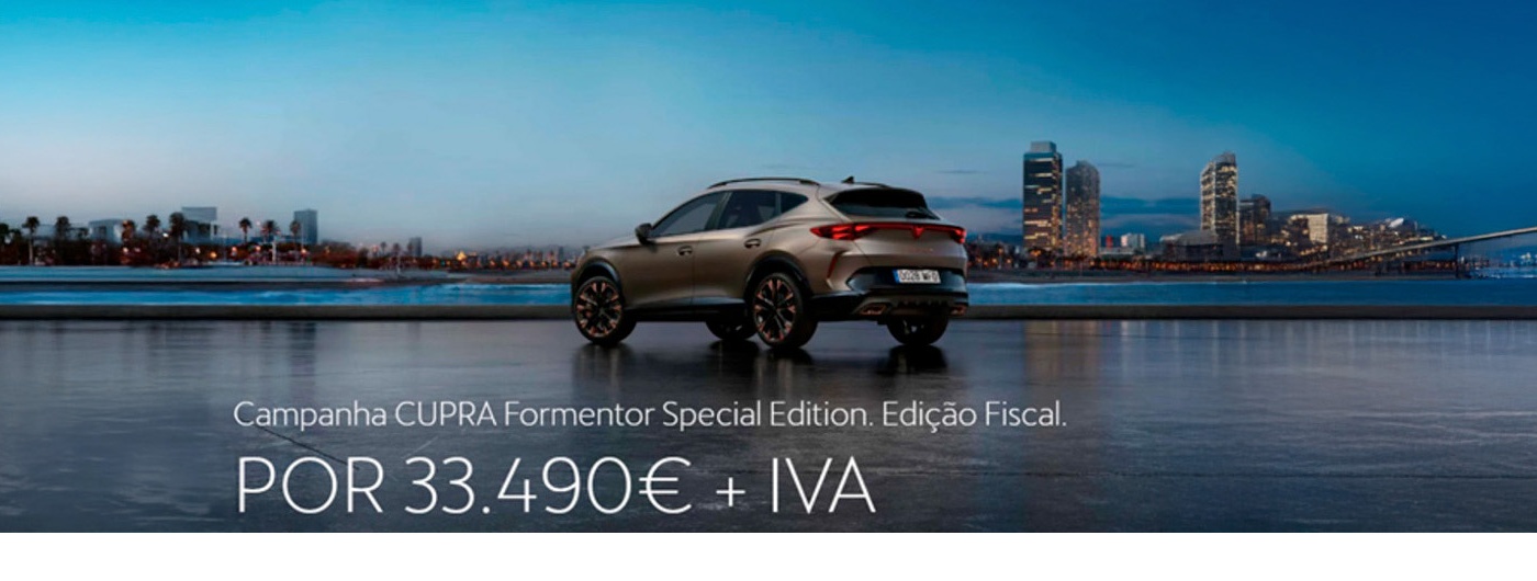 Cupra Formentor Special Edition. Edio Fiscal por 33.490 + IVA