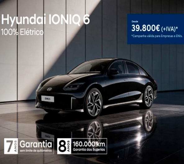 Hyundai IONIQ 6 100% El�trico desde 39.800�(+IVA)*
